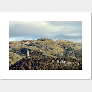 The National Wallace Monument - Stirling, Scotland Posters and Art